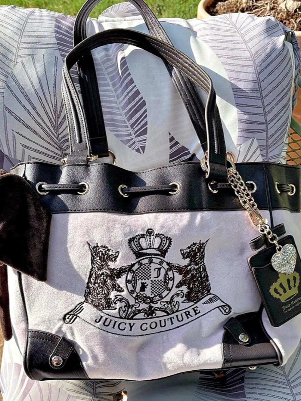 Juicy Couture Black & Pink dream catcher
